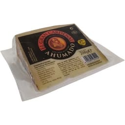 Queso mezcla ahumado con leña de encina cuña 200 g - El Gran Cardenal