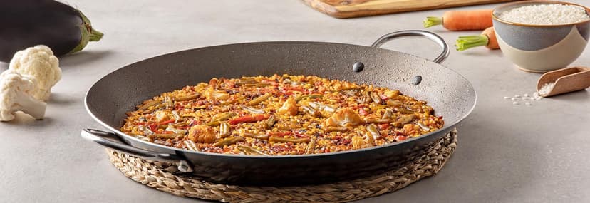 Paella de verduras