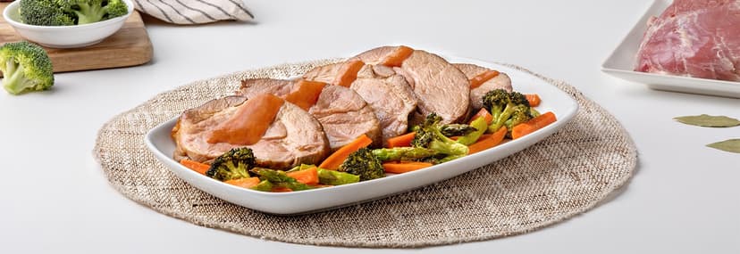 Lomo con salsa de cerveza