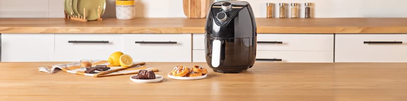 2 postres en freidora de aire