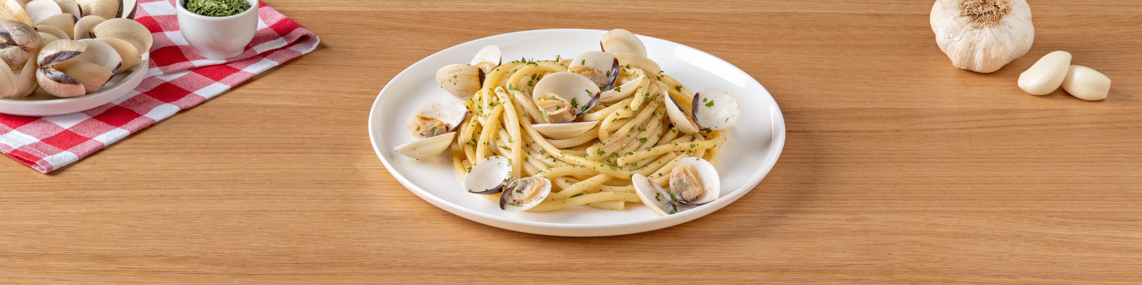 Bigoli alle vongole
