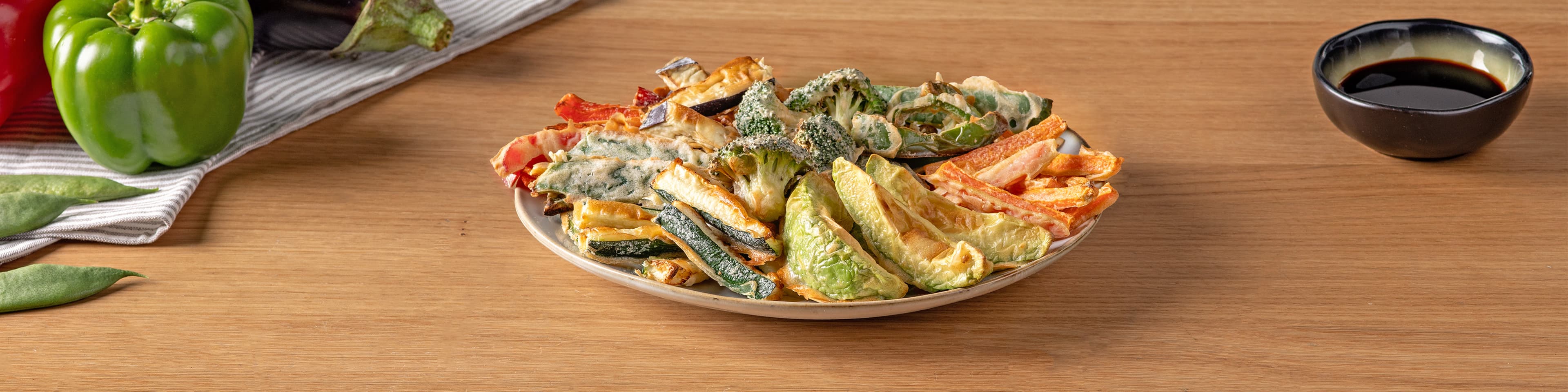 Tempura de verduras
