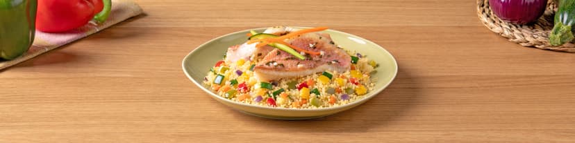 Couscous con gallineta