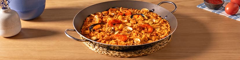 Paella de marisco
