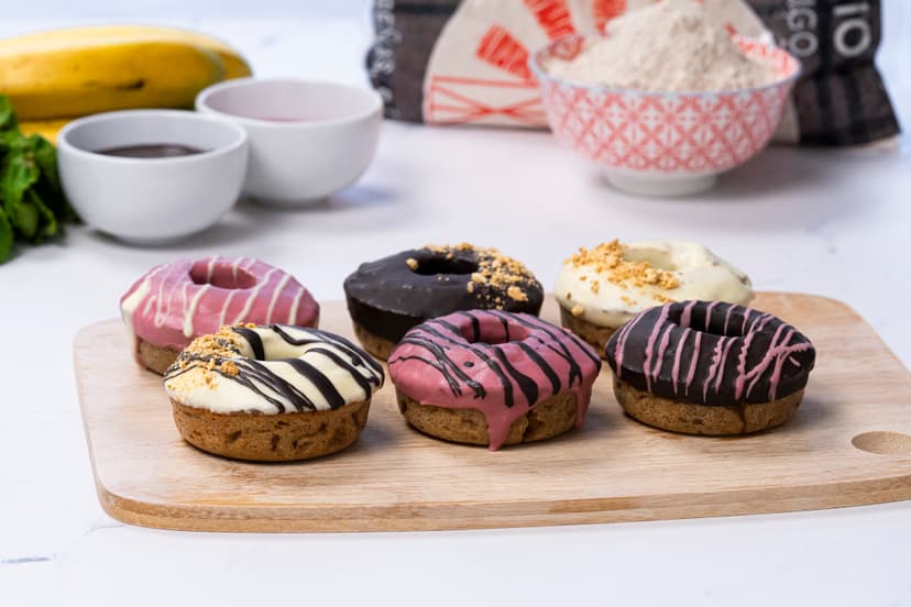 Floopys de gofio y chocolate