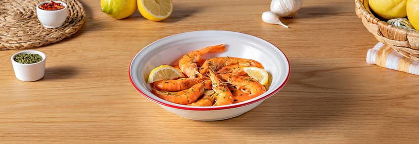 Langostinos al ajillo