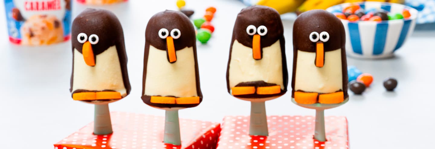 Pingüinos helados