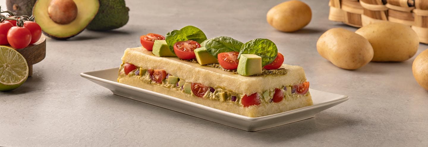 Pastel frío de patata