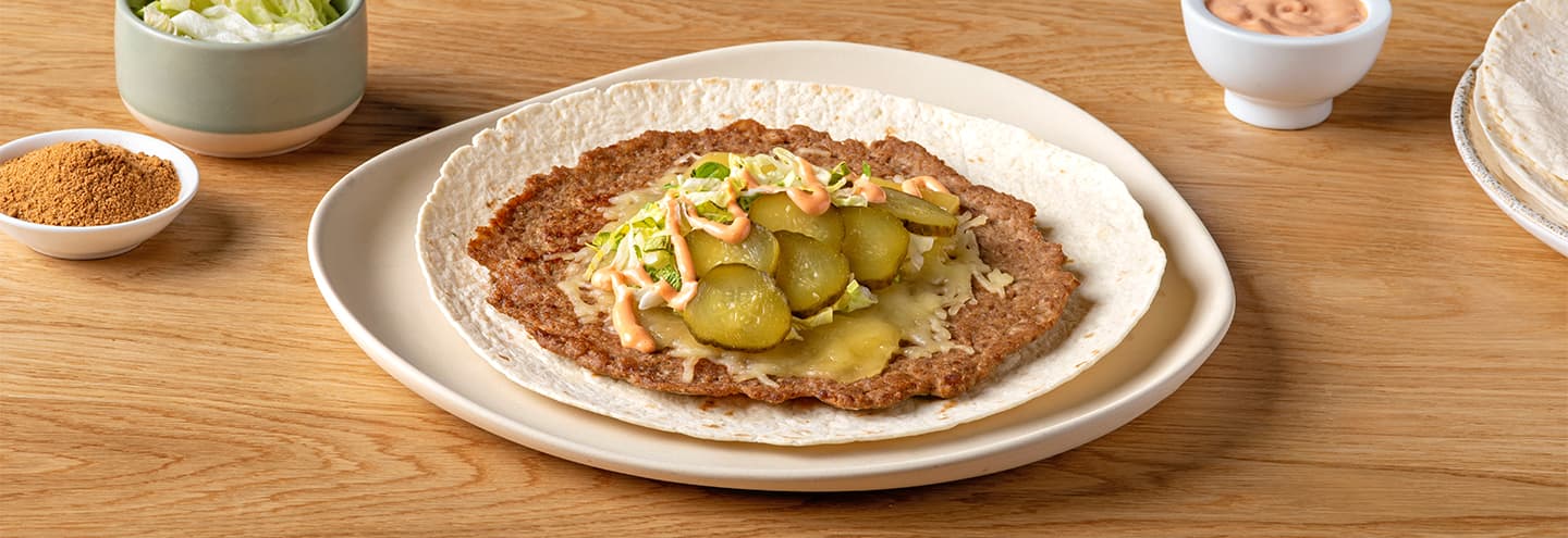 Smash burger taco XXL