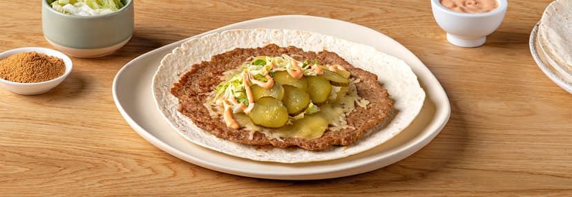 Smash burger taco XXL