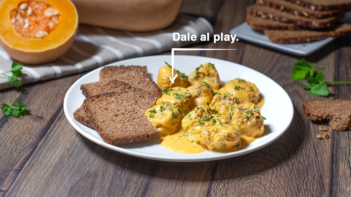 Albóndigas vegetarianas