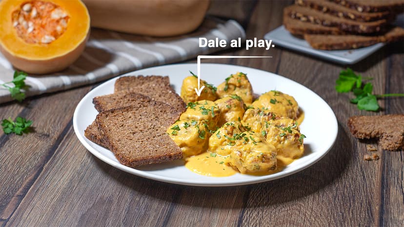 Albóndigas vegetarianas