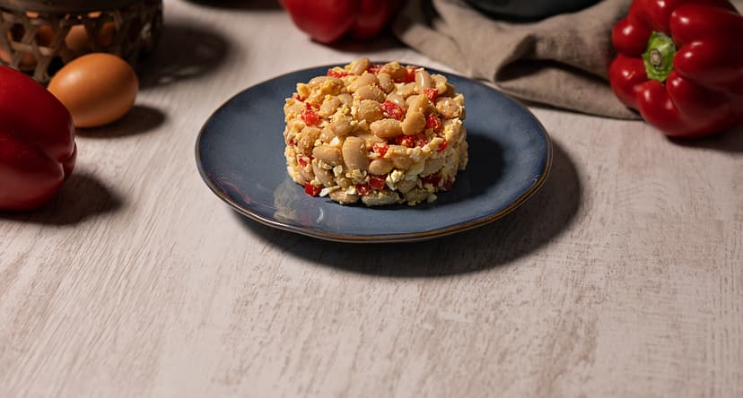 Alubias blancas a la vinagreta