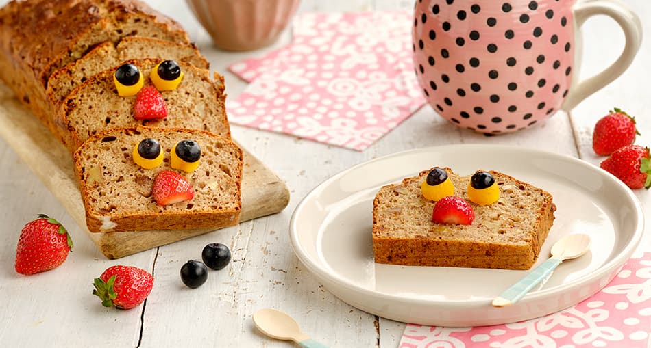 Banana cake sin azúcar