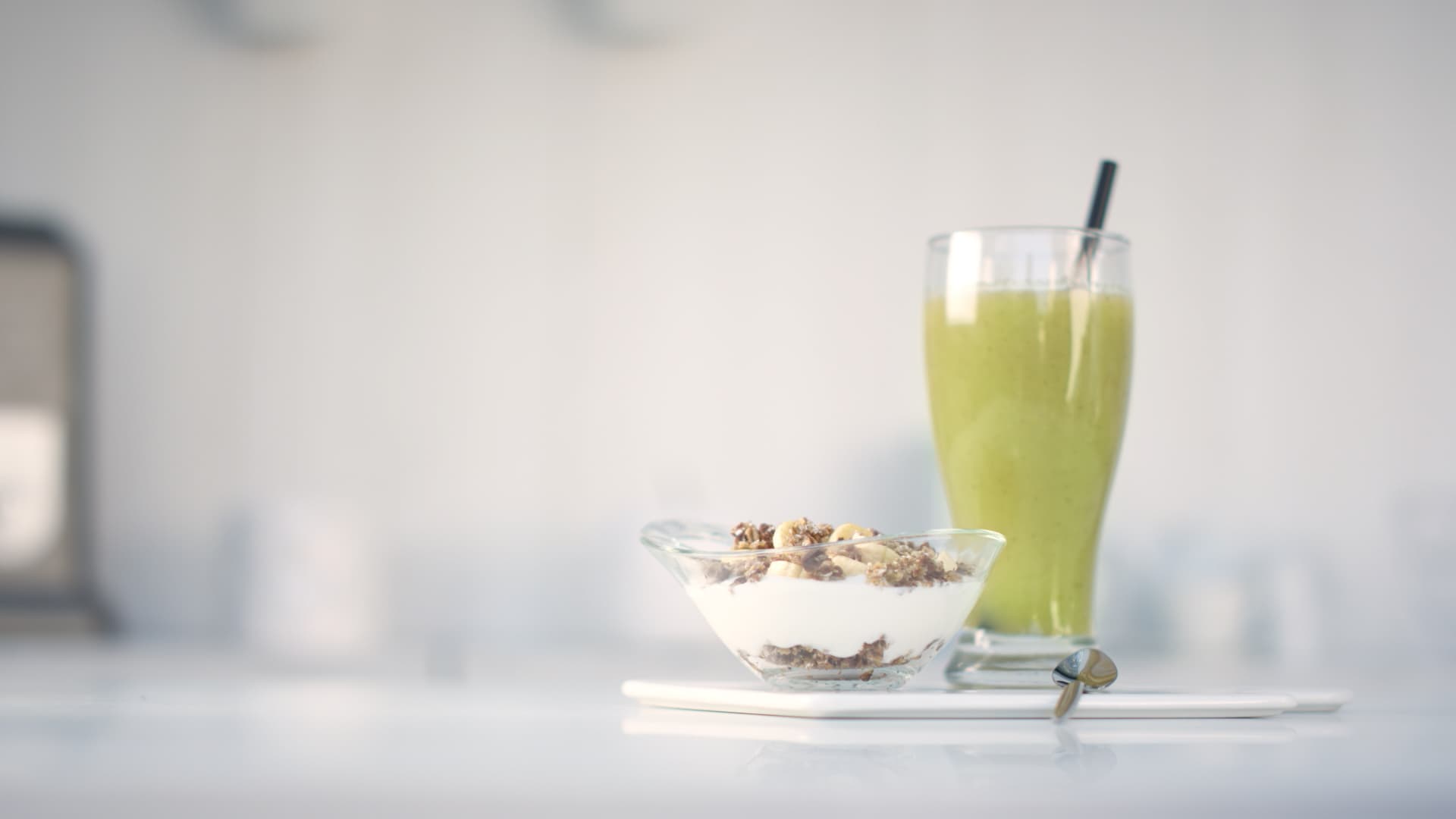 Batido depurativo y yogur