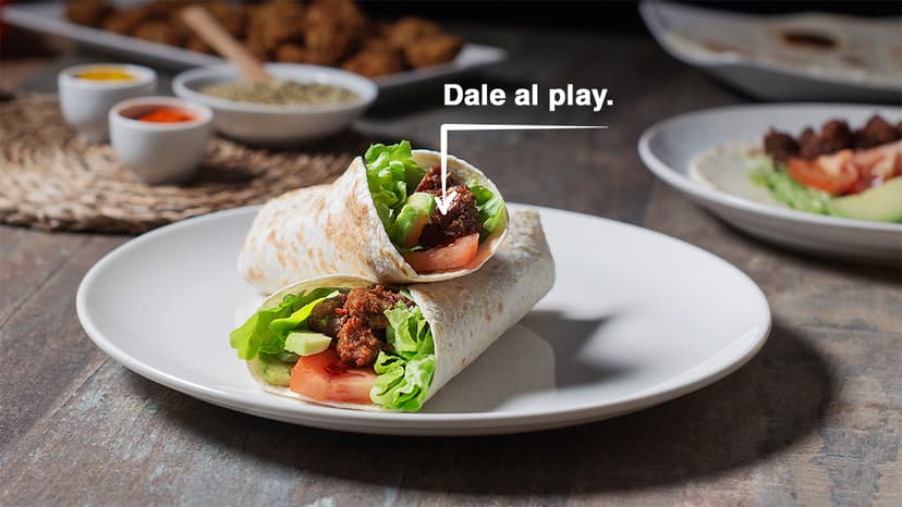 Burritos vegetarianos