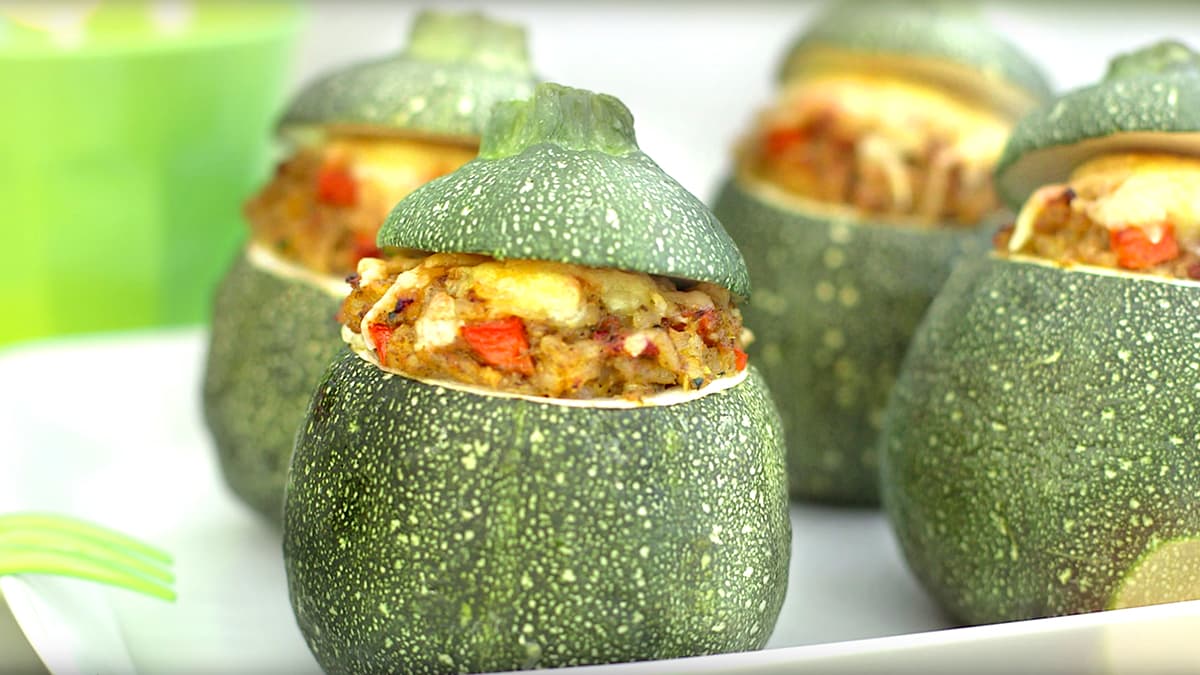 Calabacines rellenos