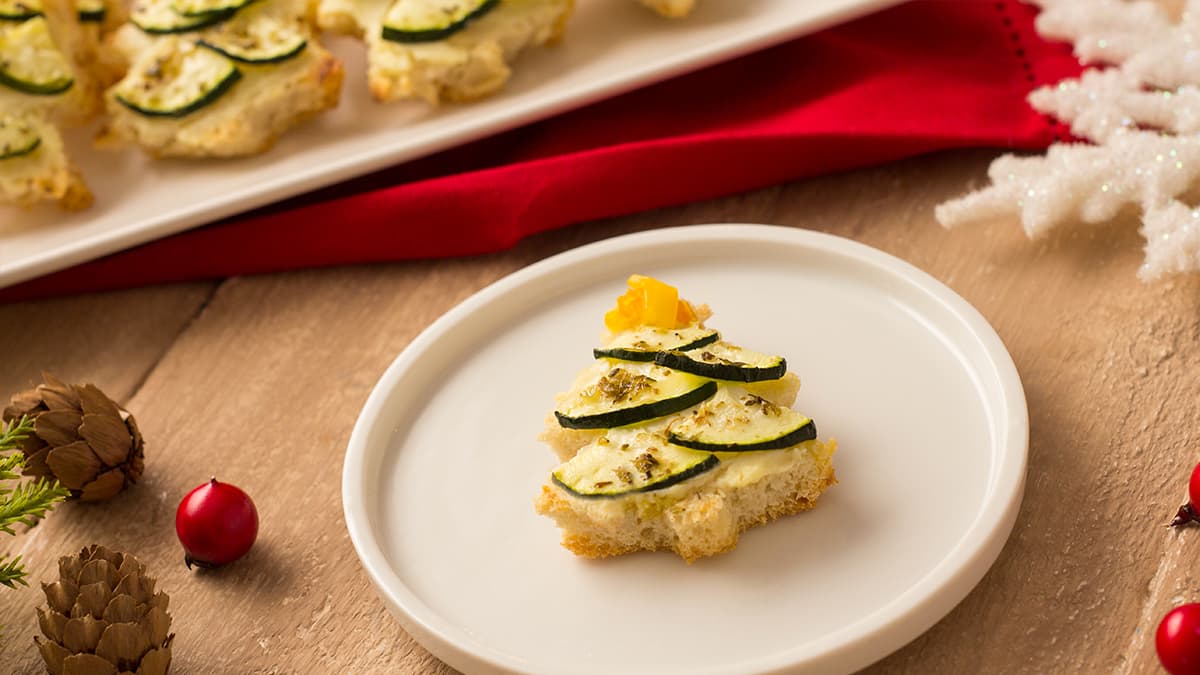 Canapés navideños