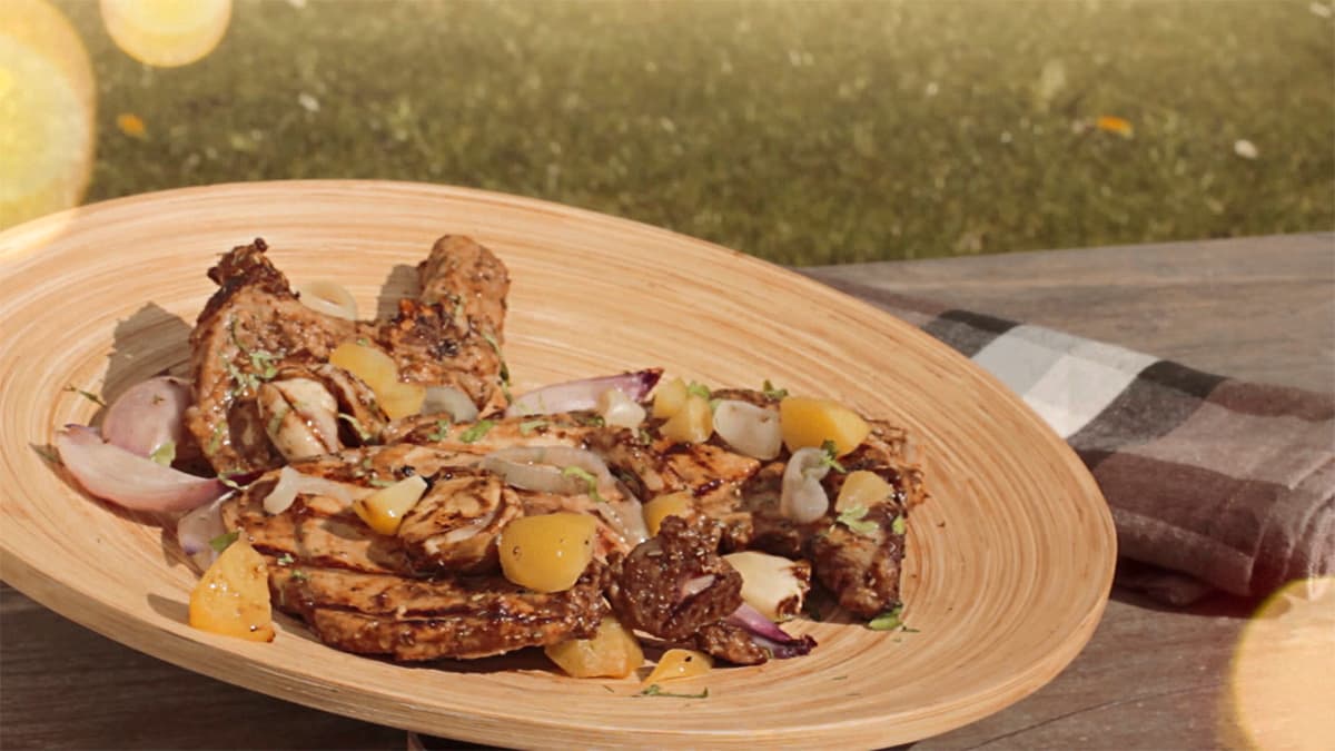 Chuletas de cerdo marinadas