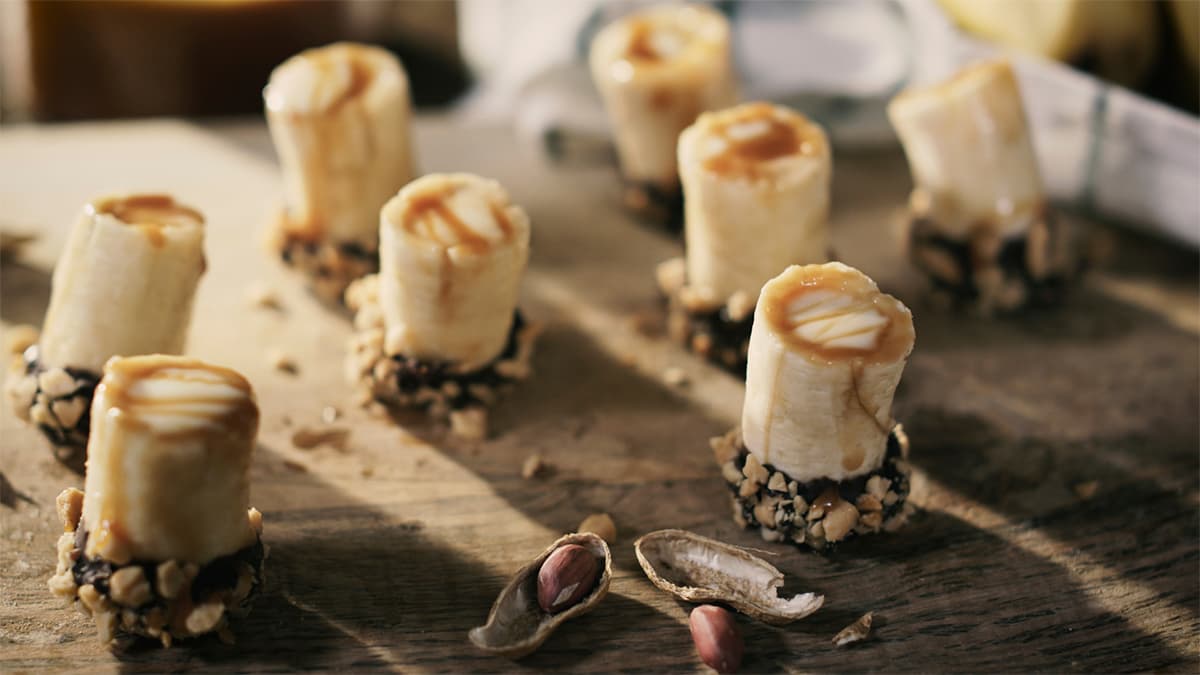 Chupitos de plátano