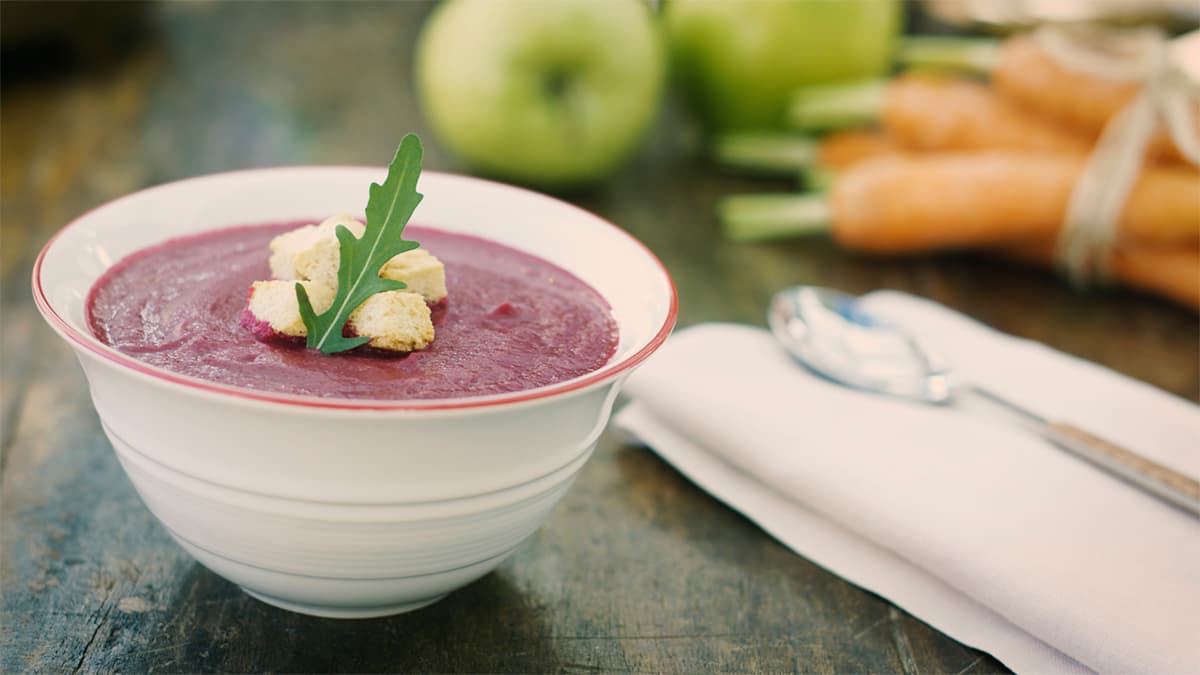 Crema de remolacha