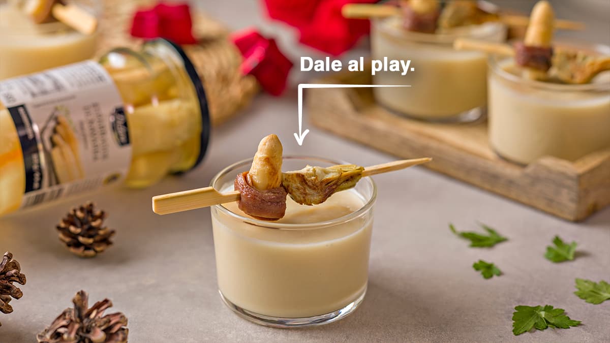 Crema fría de espárragos