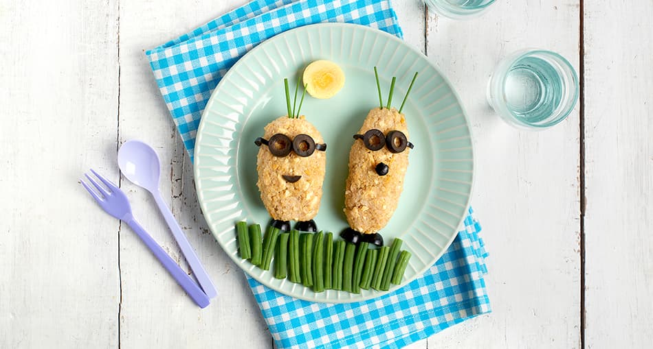Croquetas de quinoa y pollo