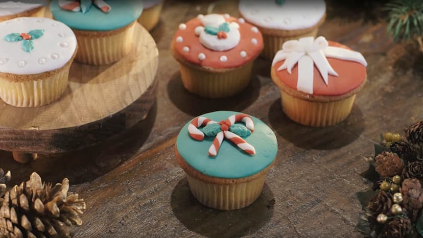 Cupcakes con fondant