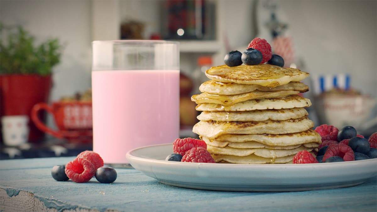 Delicioso pancake americano