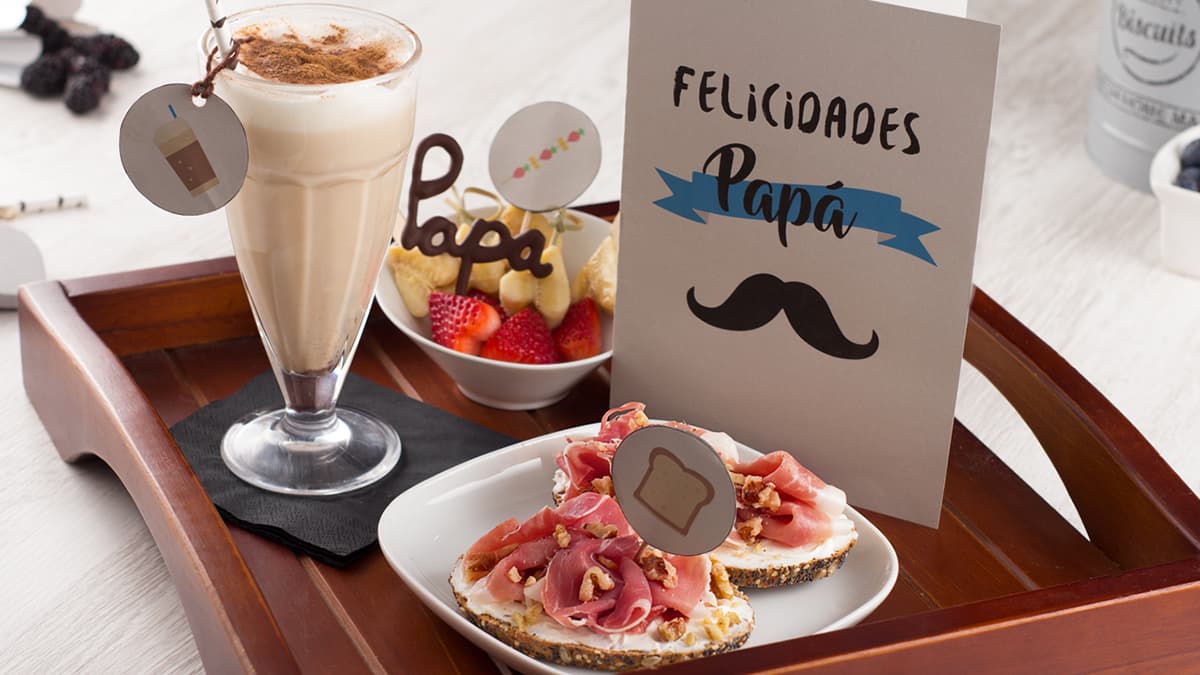 Desayuno sorpresa con frutas