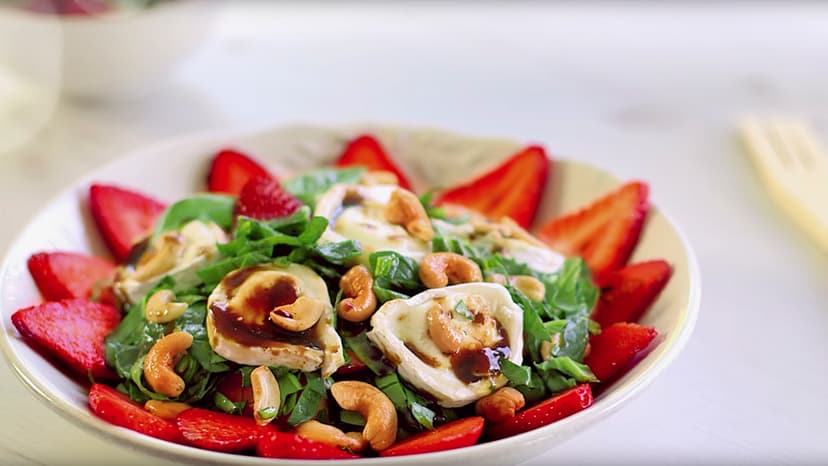 Ensalada de espinacas