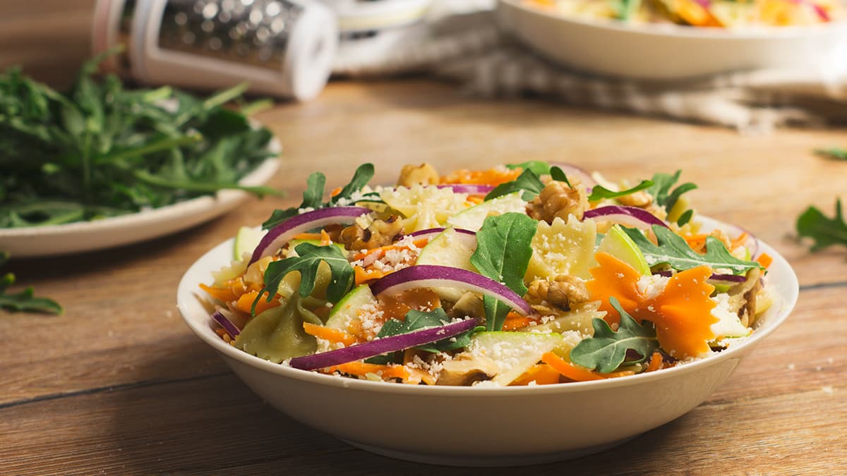 Ensalada de farfalle