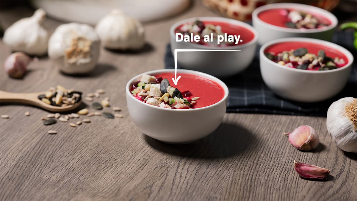 Gazpacho de remolacha