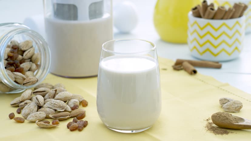 Leche de almendras