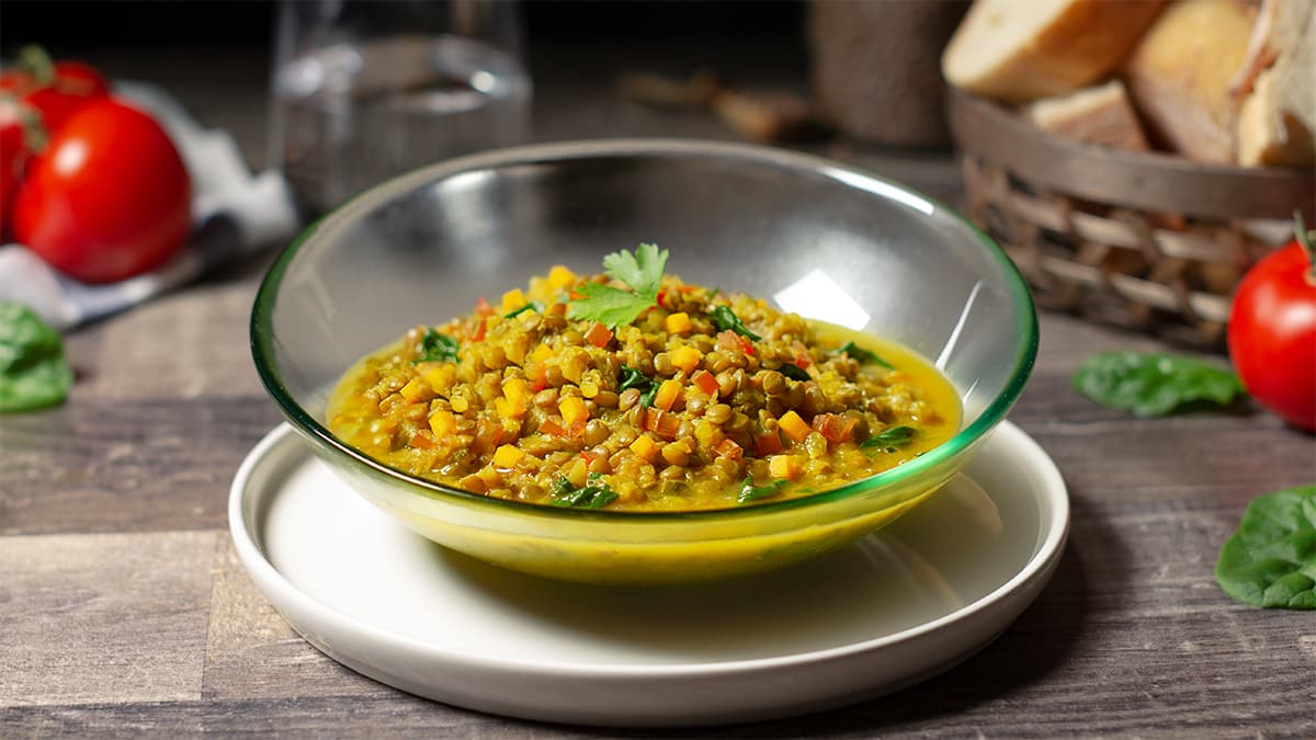 Lentejas Monsieur Cuisine