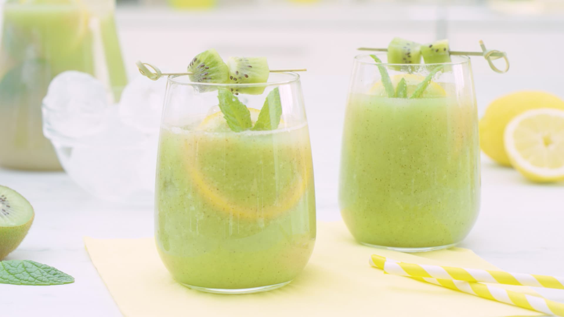 Limonada de kiwi