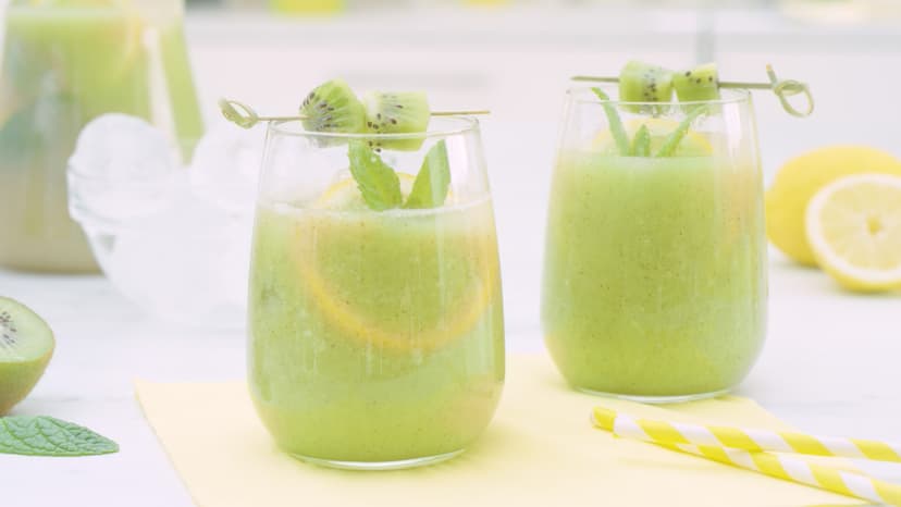 Limonada de kiwi