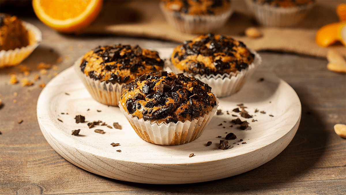 Magdalenas sin gluten