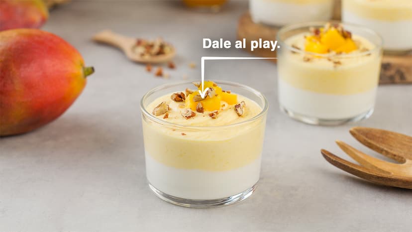 Mousse de mango