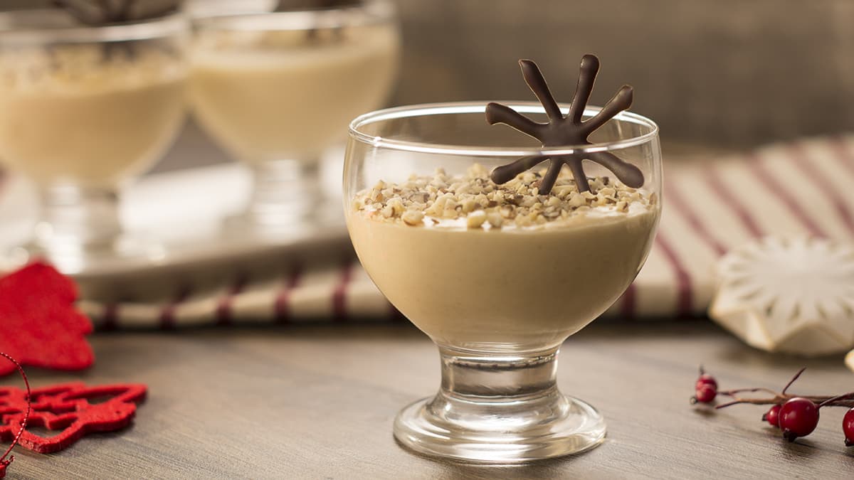 Mousse de turrón