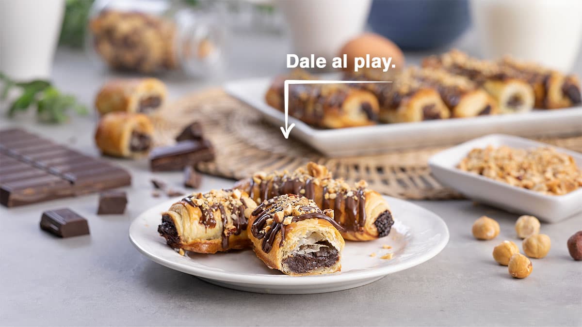 Napolitanas de chocolate