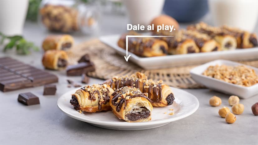 Napolitanas de chocolate