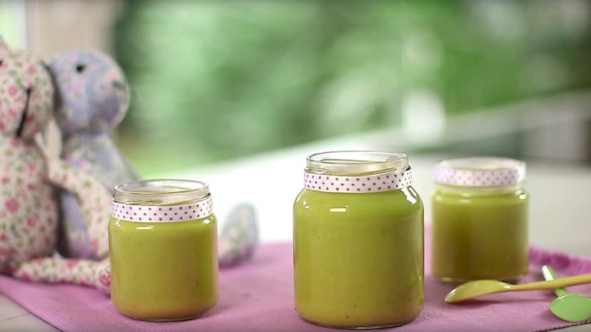 Papilla de merluza y verduras