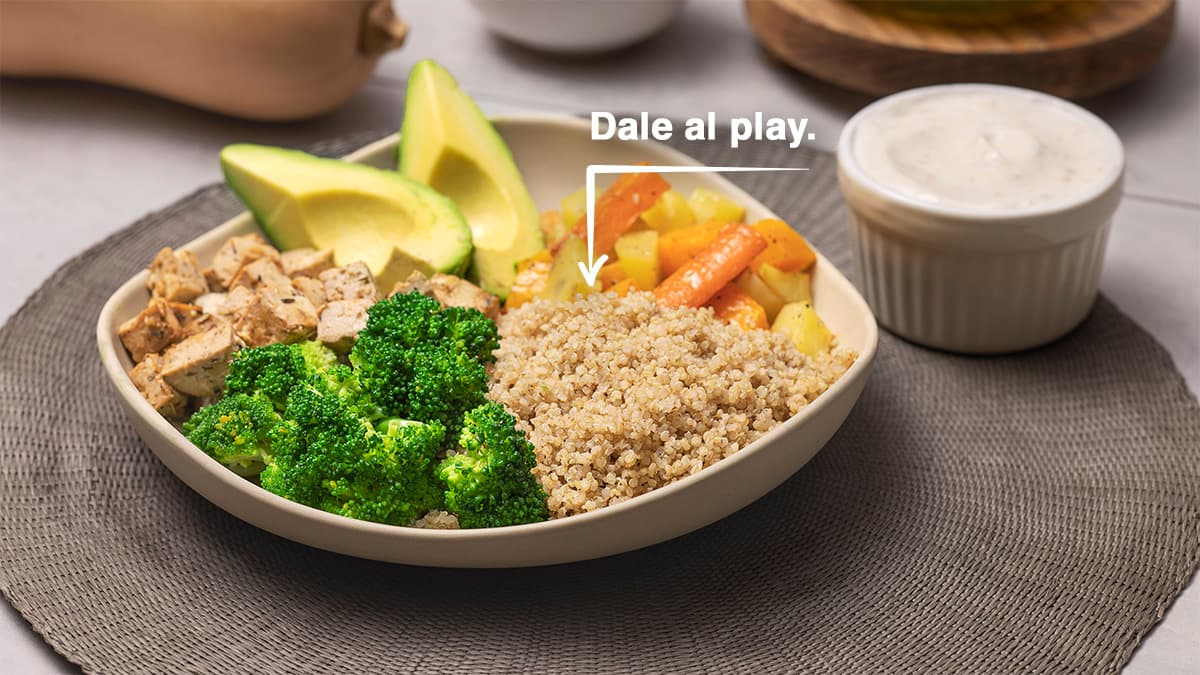 Plato combinado de verduras