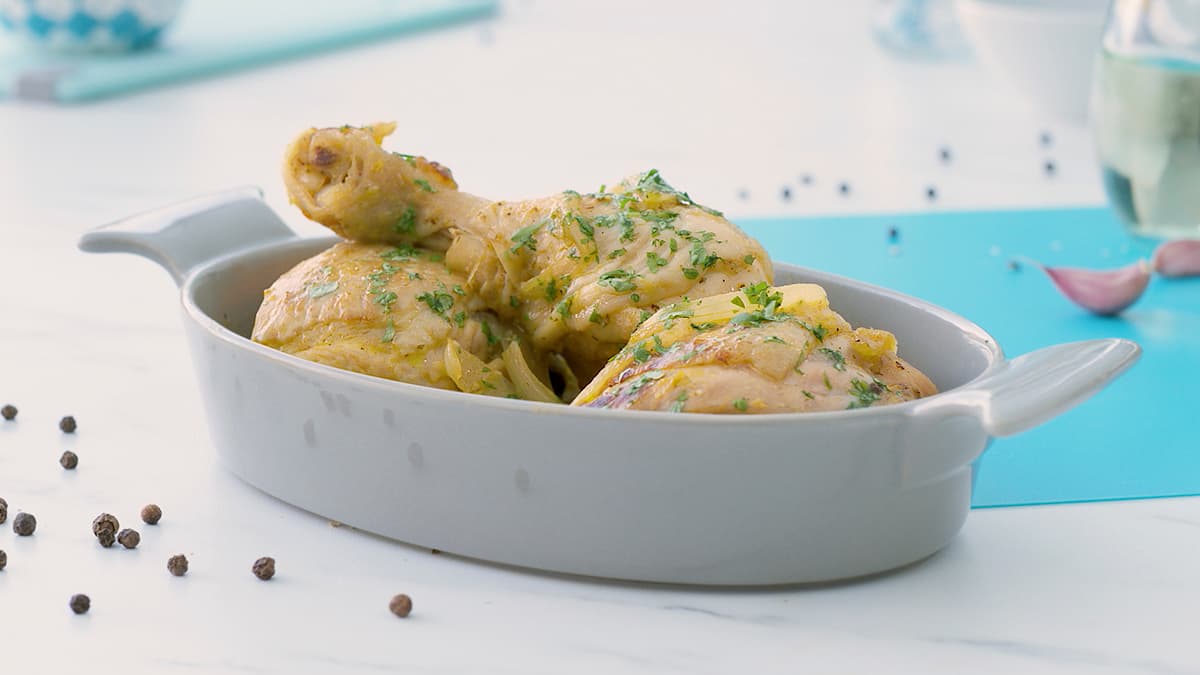 Pollo al estilo criollo