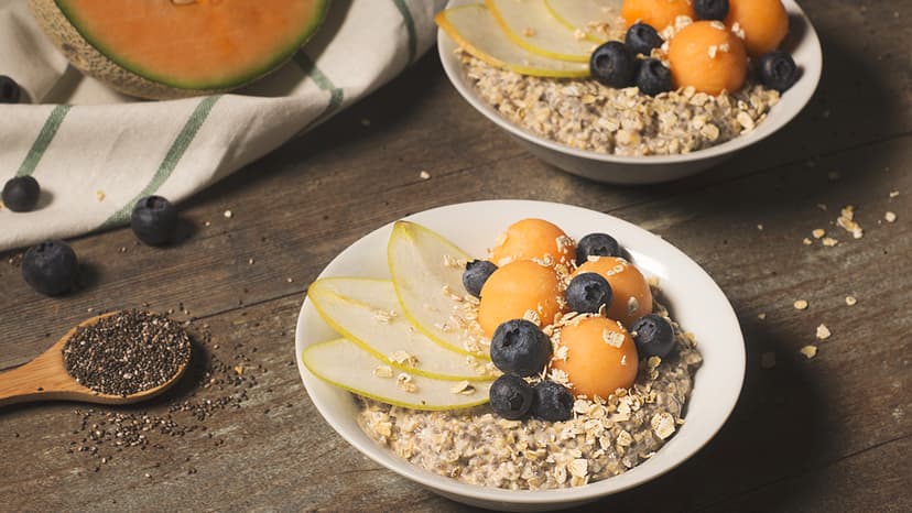 Porridge de melón