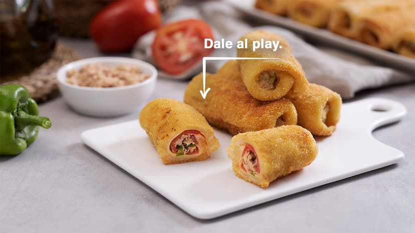 Rollitos de atún