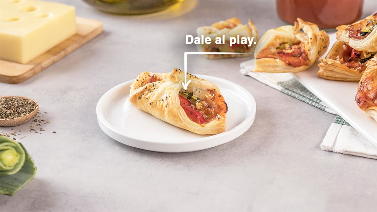 Saladitos de hojaldre