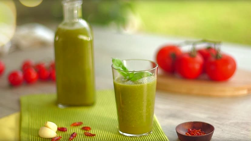Smoothie de hierbas