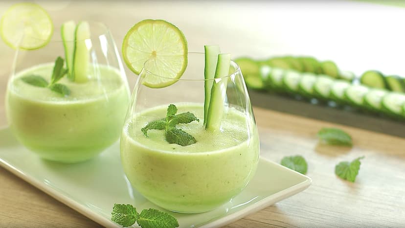 Sopa fría de pepino